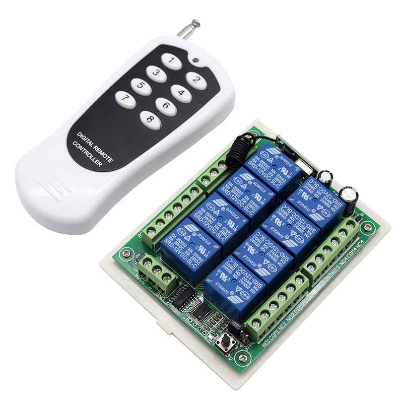 Shelly Relay Module - 24V 및 12V DC 8 채널