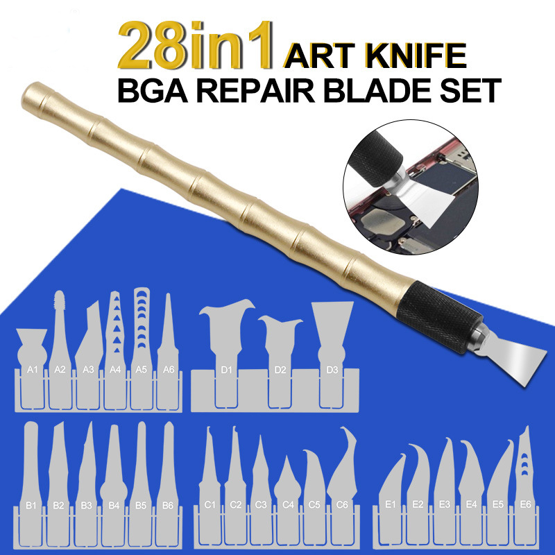 Tasmota Flash Tool - 휴대폰 BGA IC 칩 수리 블레이드