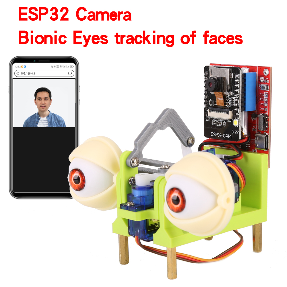 Diy Automation - WatchEye ESP32 카메라 생체 공학 눈