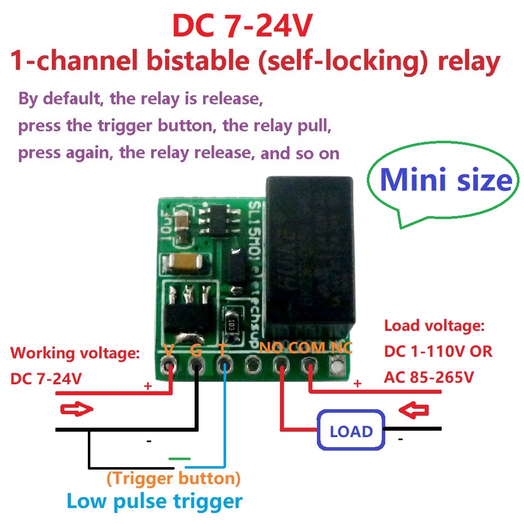 DC 9V 12V 24V 2A 미니 바이스테이블 자동  - Shelly Relay Module 리뷰 및 가격