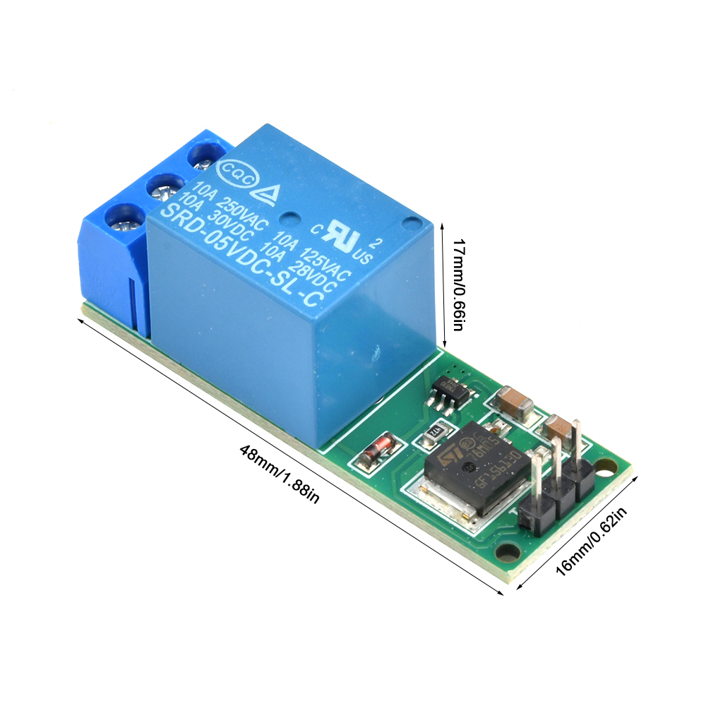 DC 6-24V 플립플롭 래치 릴레이 모듈 1채널 비스 - Shelly Relay Module 리뷰 및 가격