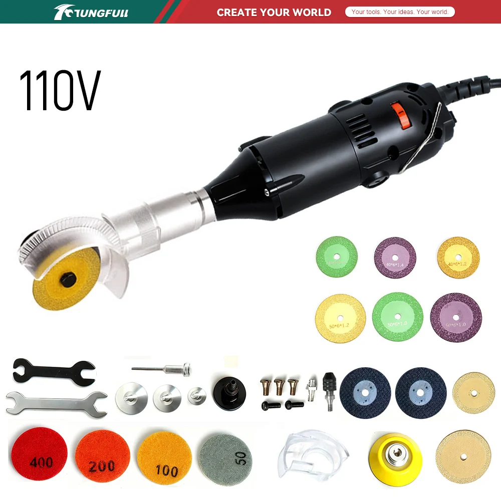 TUNGFULL 110V 미니 앵글 그라인더 전기 연마 - Diy Automation 리뷰 및 가격