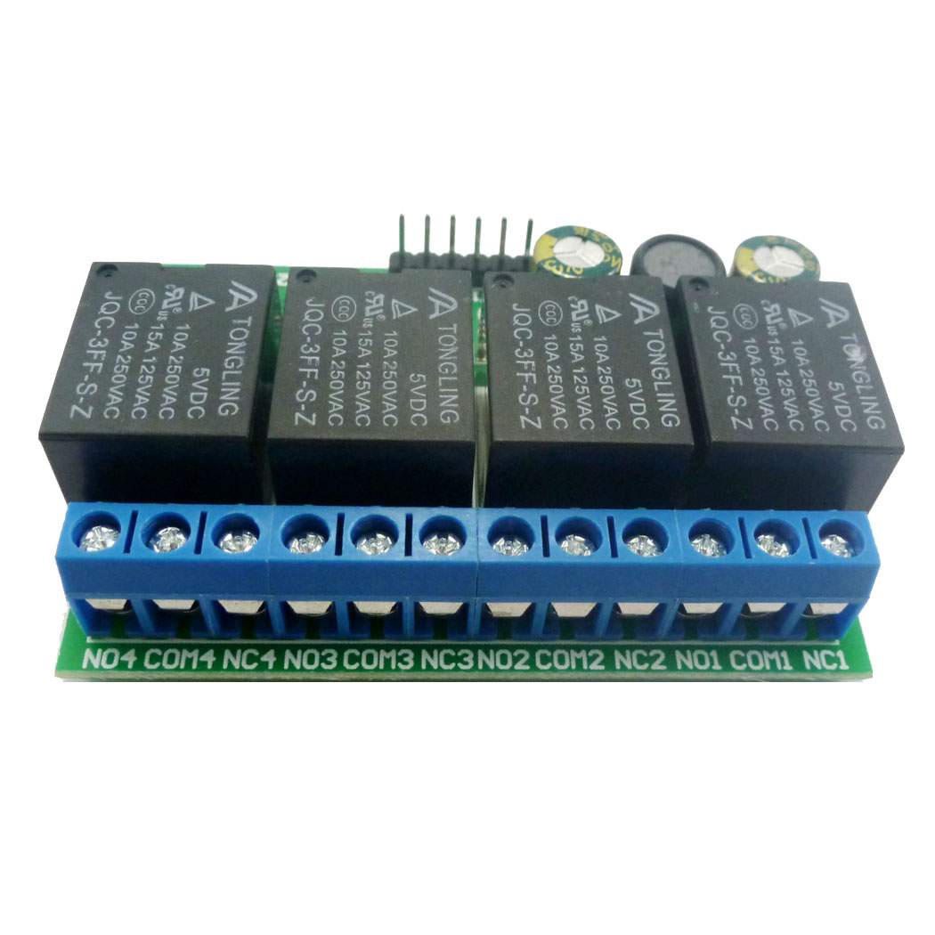 4ch DC 6V-24V 플립플롭 래치 릴레이 모듈 바 - Shelly Relay Module 리뷰 및 가격